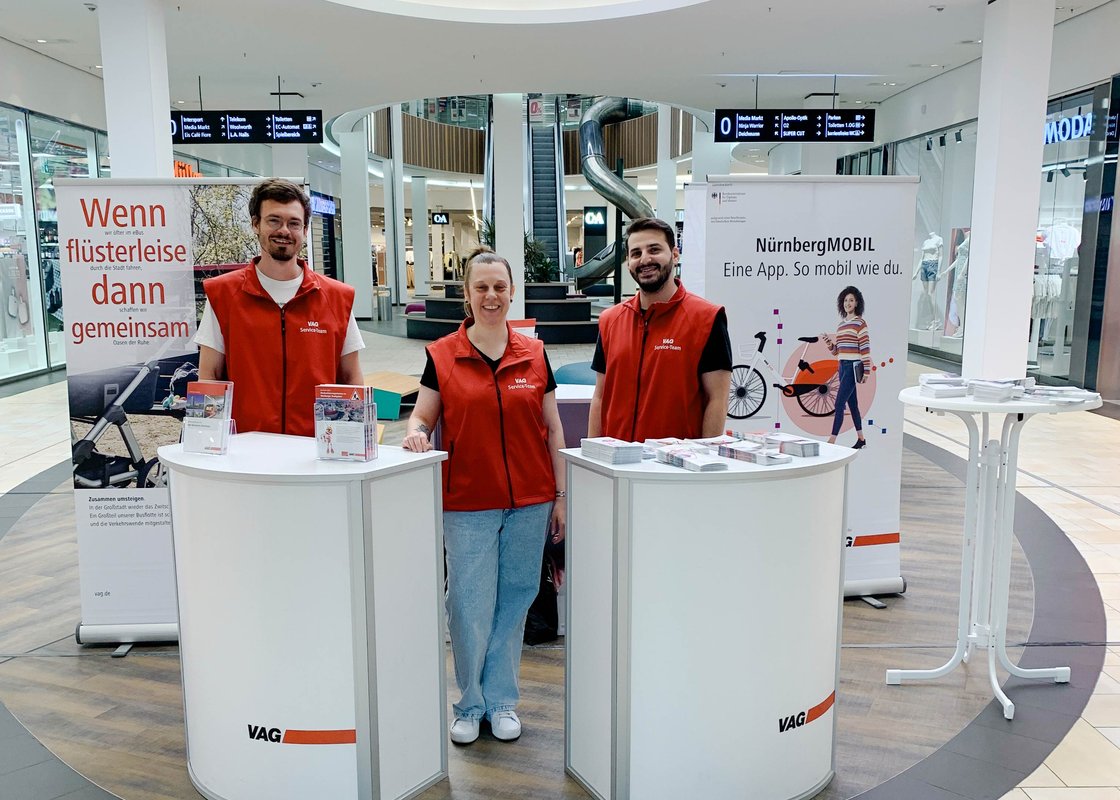 Kund_innenberatung im Einkaufszentrum