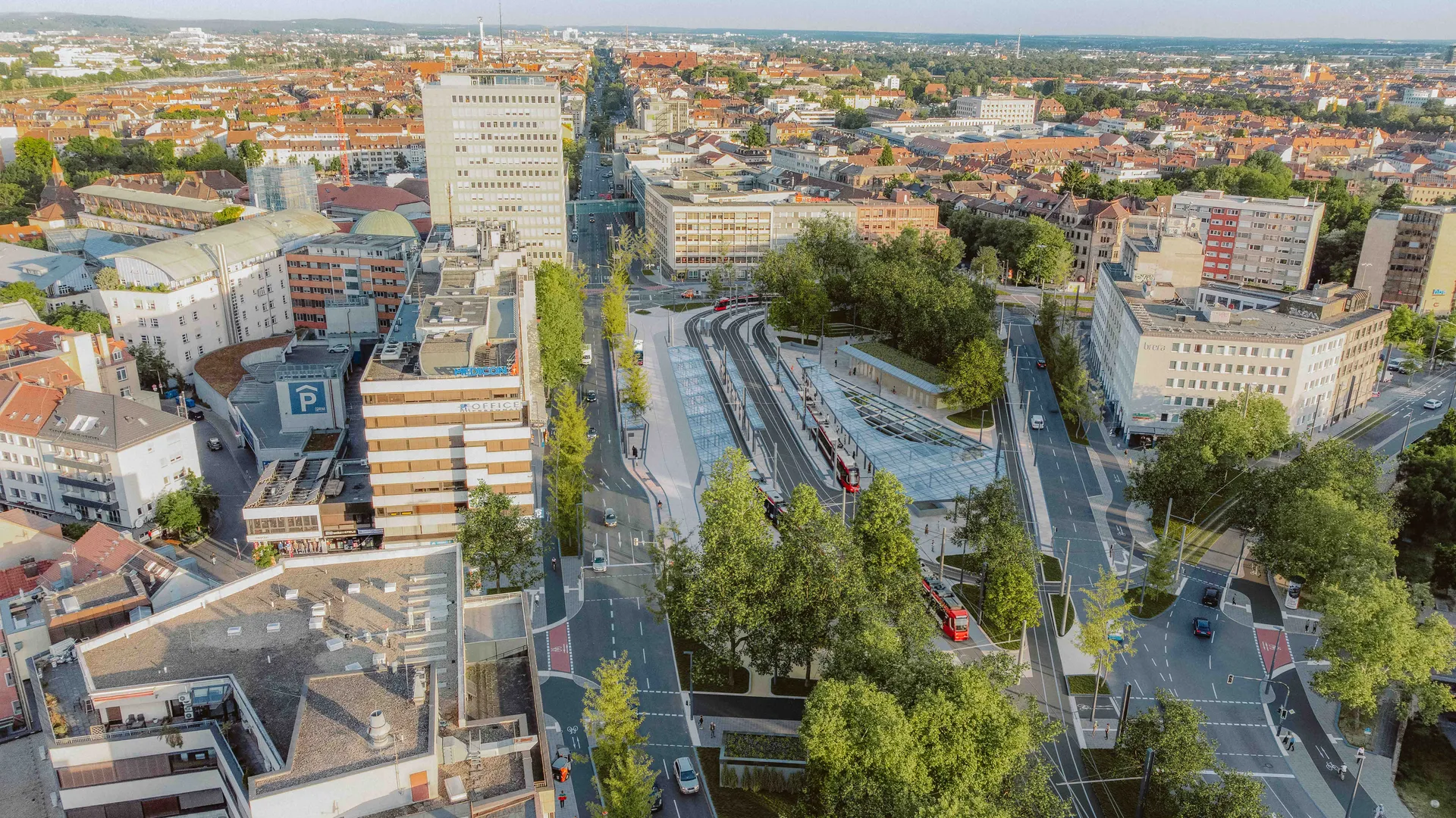 Neugestaltung des Plärrer